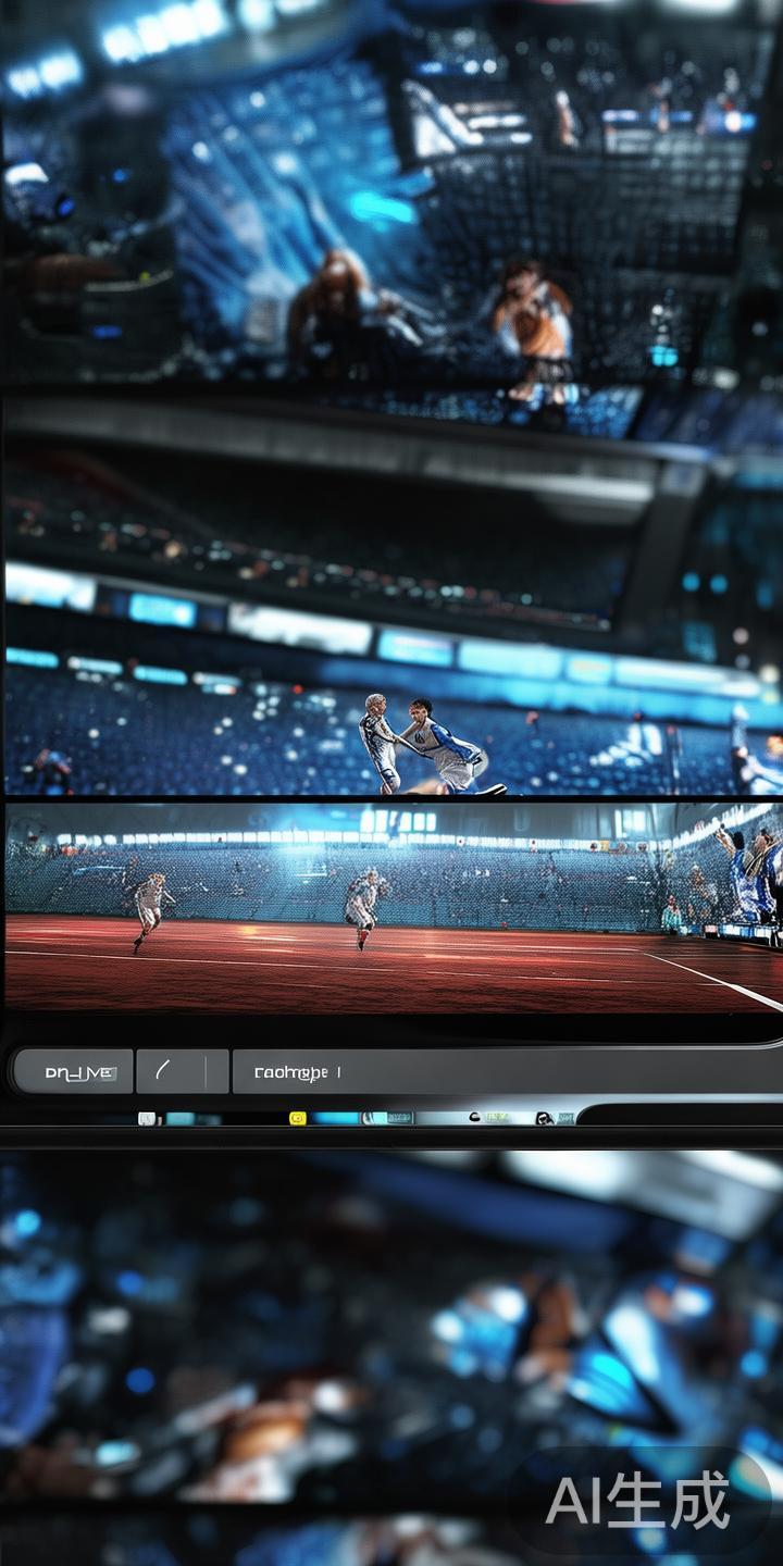 2.&nbsp;高清直播与多角度切换
平台支持高清直播，让